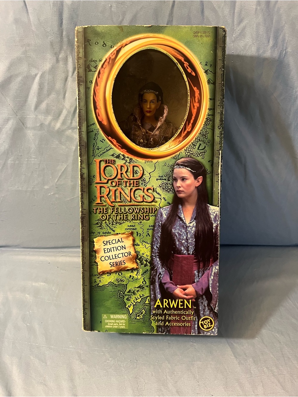 Lord of the Rings Arwen Special Edition Collector Doll Toy Biz Fellowship Ring